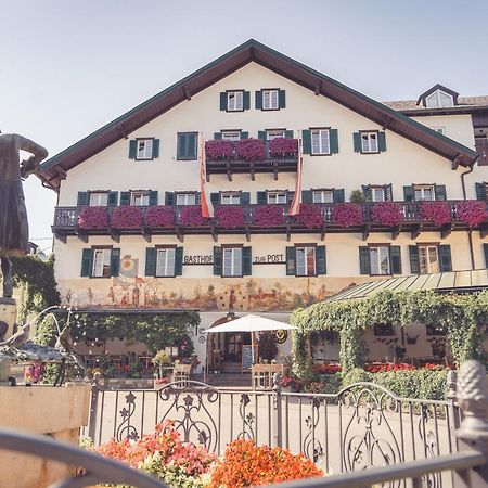 Hotel Gasthof Zur Post Sankt Gilgen Exterior foto