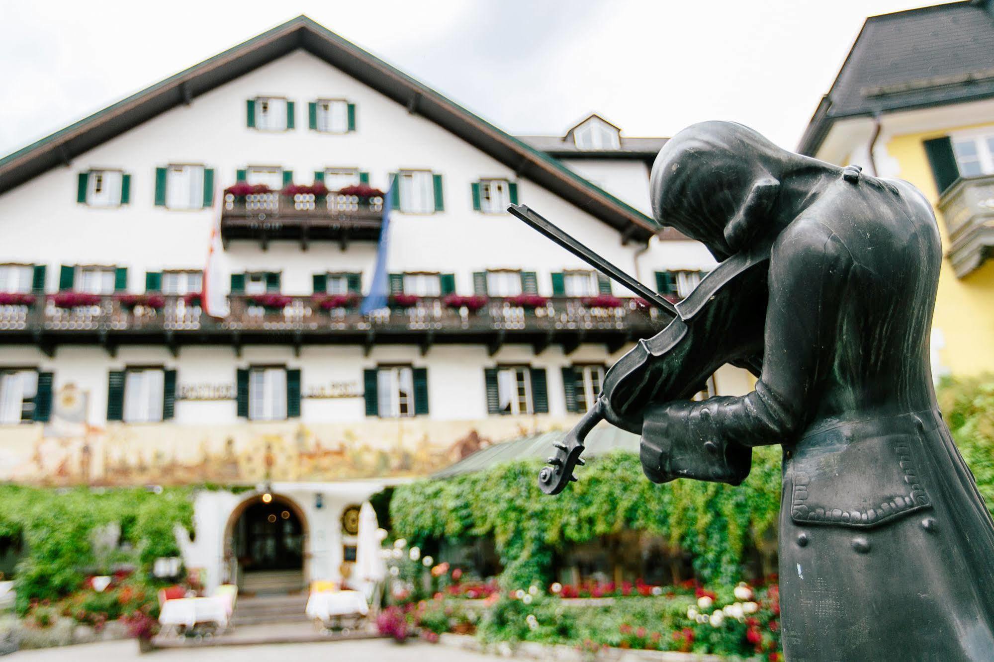 Hotel Gasthof Zur Post Sankt Gilgen Exterior foto